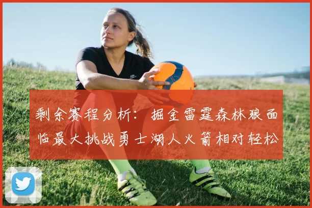 剩余赛程分析：掘金雷霆森林狼面临最大挑战勇士湖人火箭相对轻松
